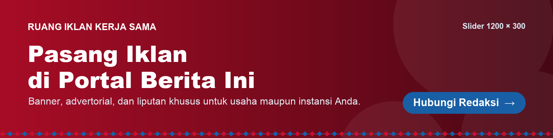 Contoh: Pasang Iklan di Portal Berita